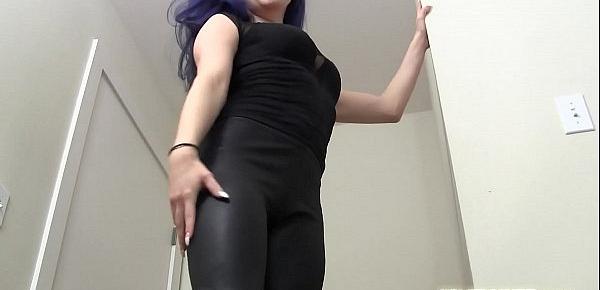  Eat your own cum as a tribute to your goddess CEI